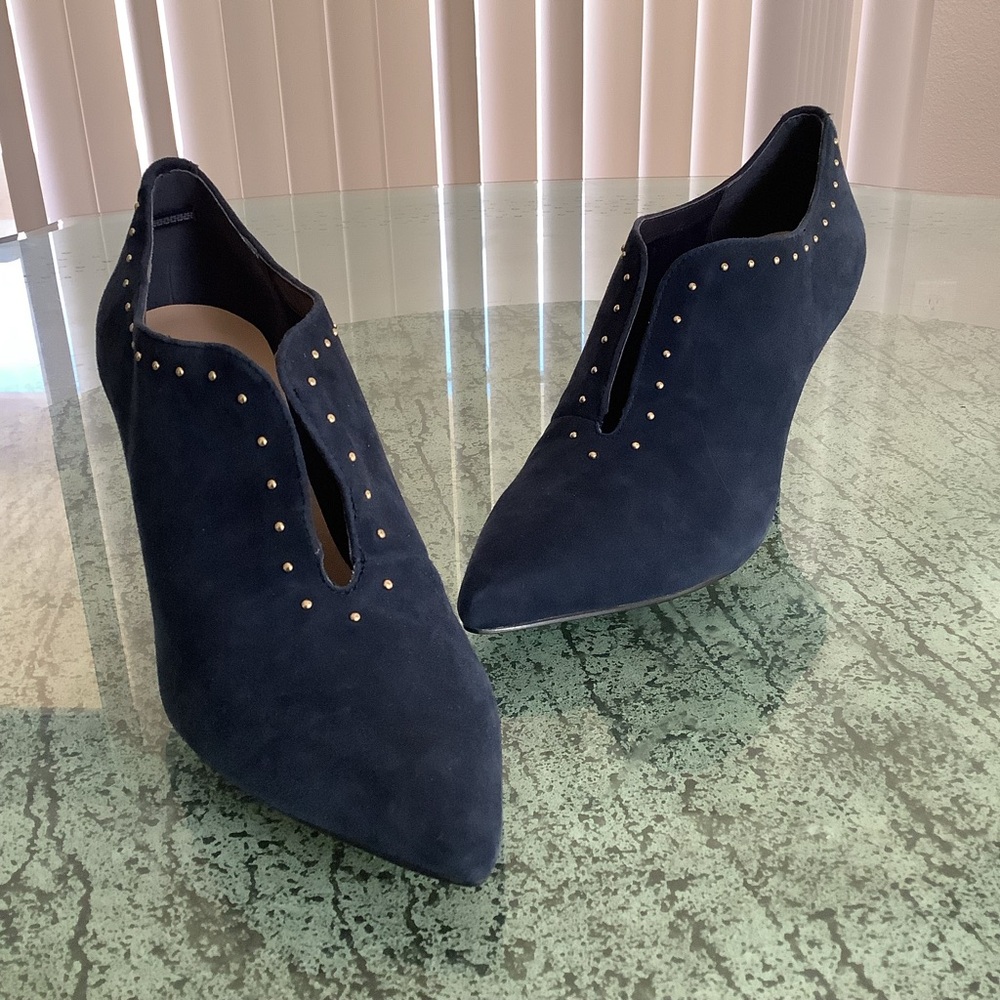 Womens leather ankle boots